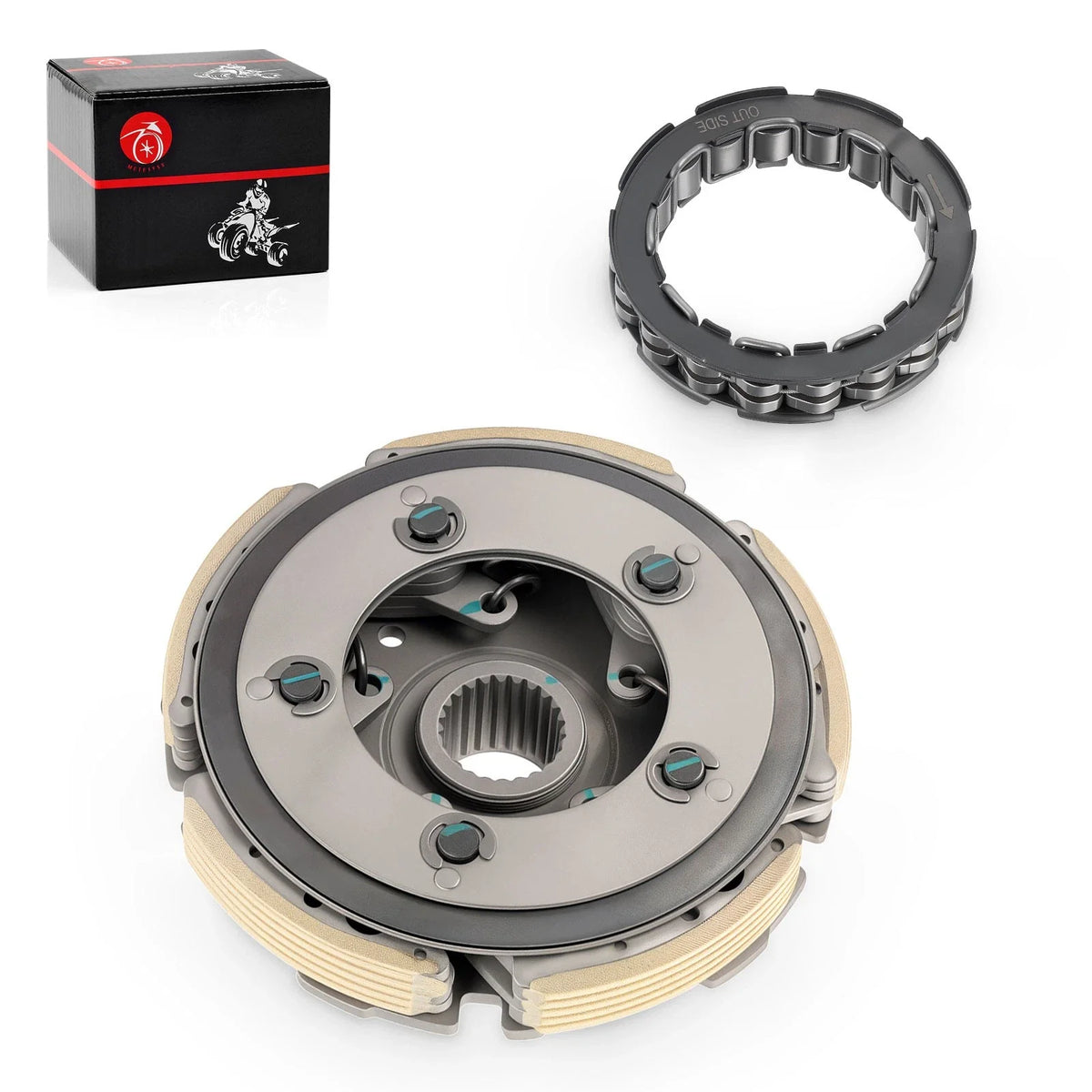 Wet Clutch Centrifugal + One Way Bearing for Honda TRX300 Fourtrax (1988–2000)
