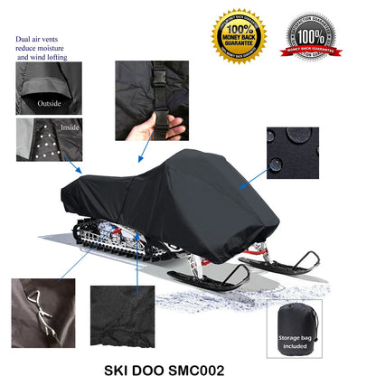 Ski Doo Snowmobile Storage Sled Cover for Freestyle 300F 550F