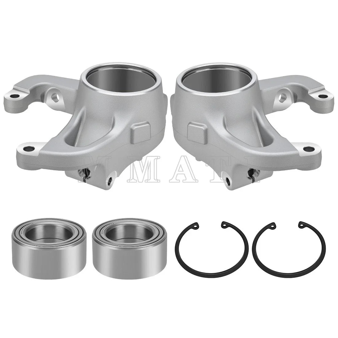 2 Front Steering Knuckles & Bearings Kit for Polaris Sportsman 550 X2/XP (2009–2014)