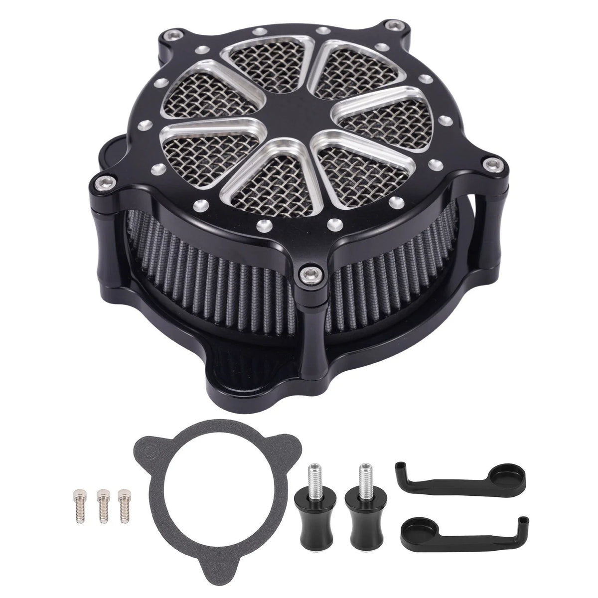 Air Cleaner Filter Intake Assy for Harley Touring Street Glide Road Glide (2008–2016)