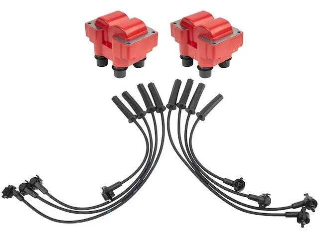 Ignition Coil and Spark Plug Wire Set for Mazda B2300 (1994–1997) JF537RQ