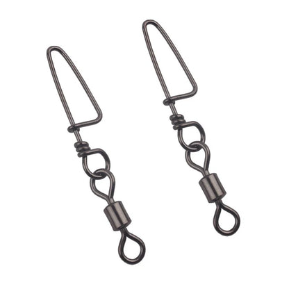 30 Pack Ball Bearing Swivels Snap Coastlock Fishing-Line Connector Parts