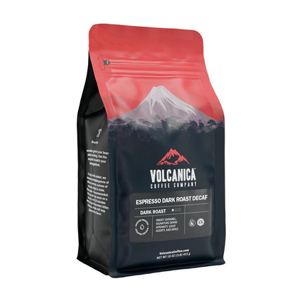 Decaf Espresso Coffee Beans, Dark Roast, 16 Ounce (Pack of 1)