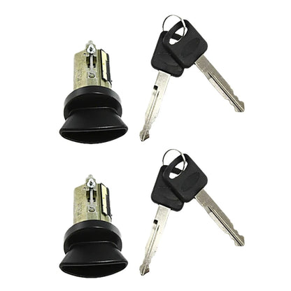 Set of 2 Ignition Lock Cylinders for Mercury Sable (1996–2005) 1F2009012B, CLX-M0-USA-SET-REPF503904-2-CL360A80