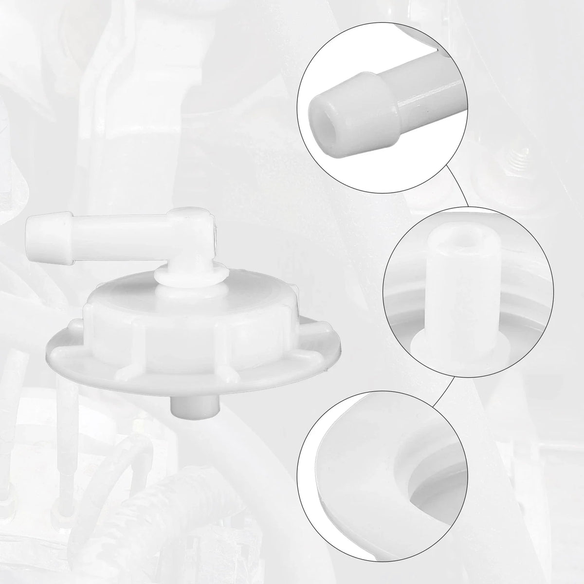3X Windshield Washer Fluid Reservoir Cap for Acura CL (2001–2003)