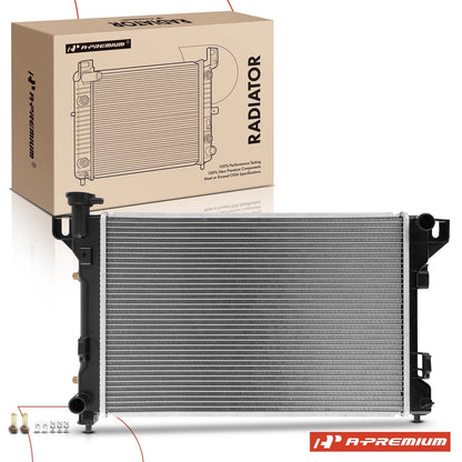 Radiator w/ Trans Oil Cooler for Dodge Chrysler Imperial (8011109, 4401921-4401927)