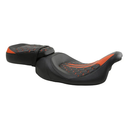 Gel Seat for Harley Touring CVO Road Glide (2009–2023) Black