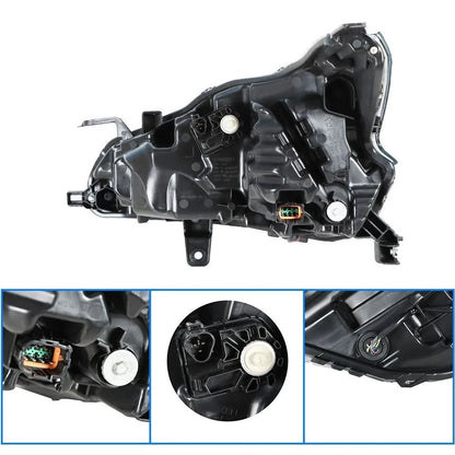 LED Headlight for Nissan Altima (2019–2020) Chrome Housing Right Side