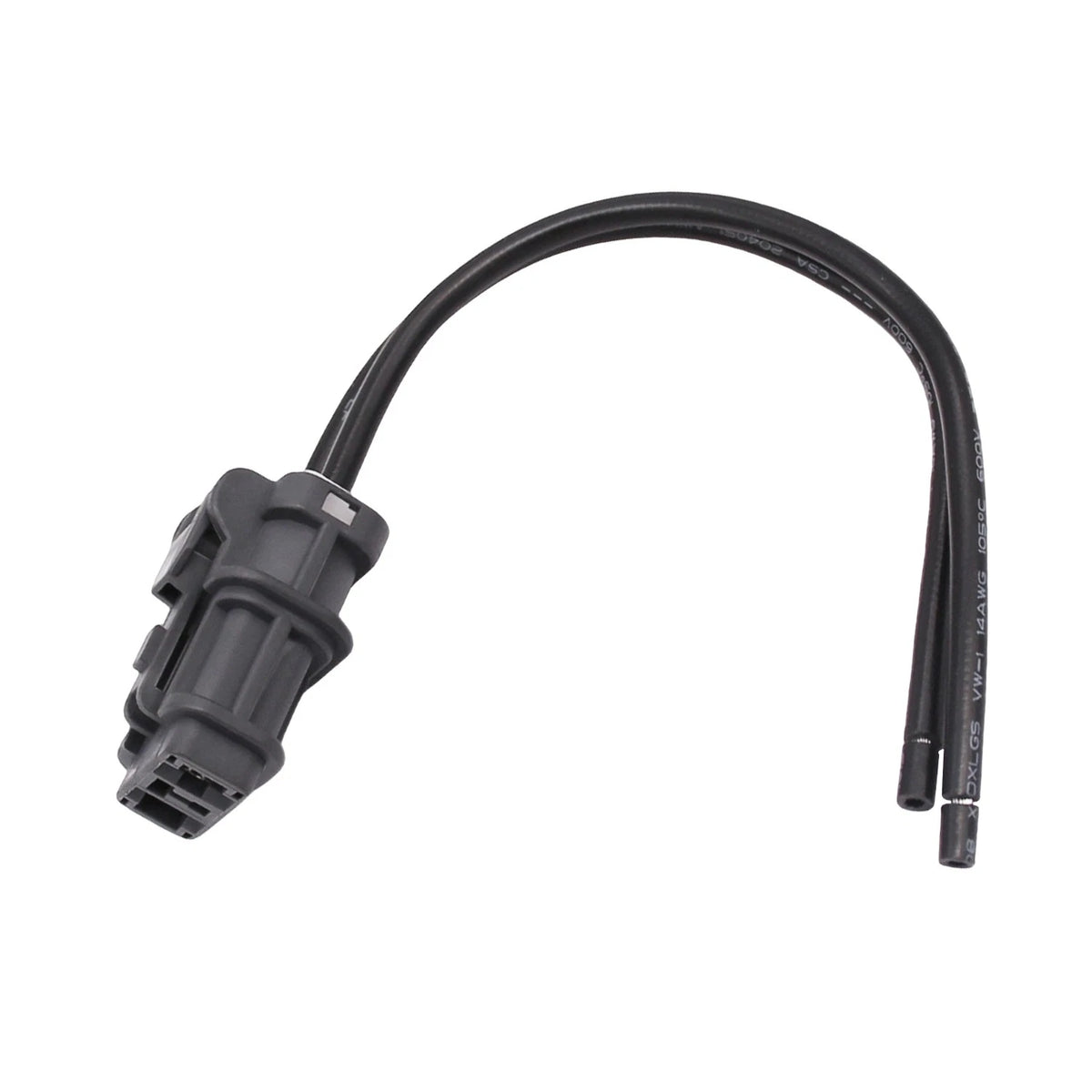 2-Pin A/C Condenser Fan Motor Connector Plug for Honda Acura (WH1095)