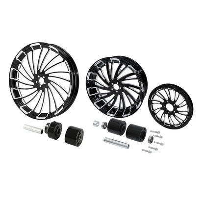 30" Front 18" Rear Wheel Rims for Harley Electra Glide (1997–2008)