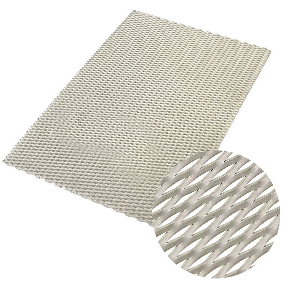 1pc Metal Titanium Mesh Sheet 300mm x 200mm x 0.5mm Perforated Plate