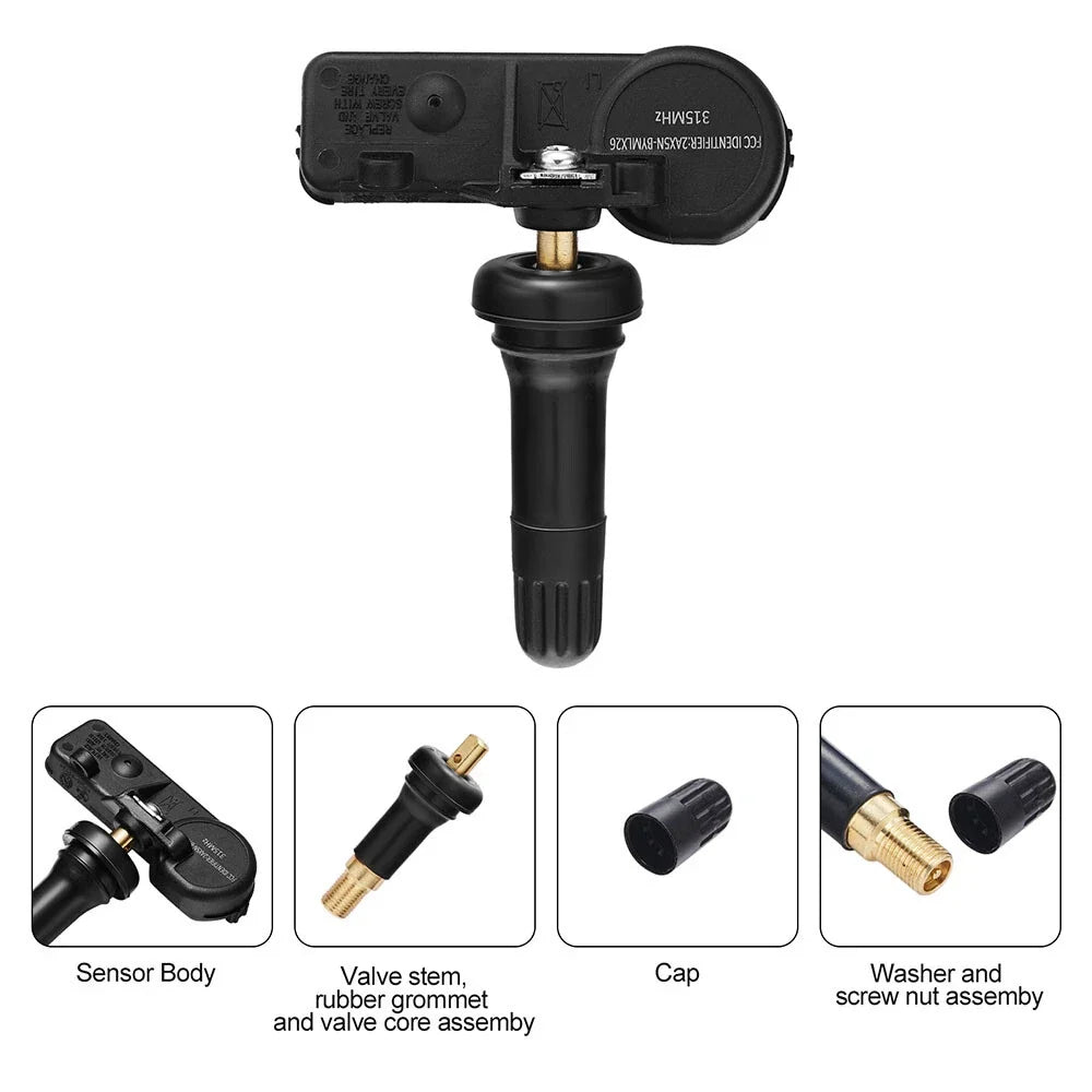 TPMS Tire Pressure Monitoring Sensors for Chevy GMC GM (2010–2017)