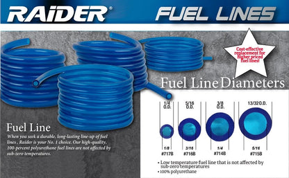 5' Fuel Line for ATV UTV Snowmobile Motorcycle (716B-5)