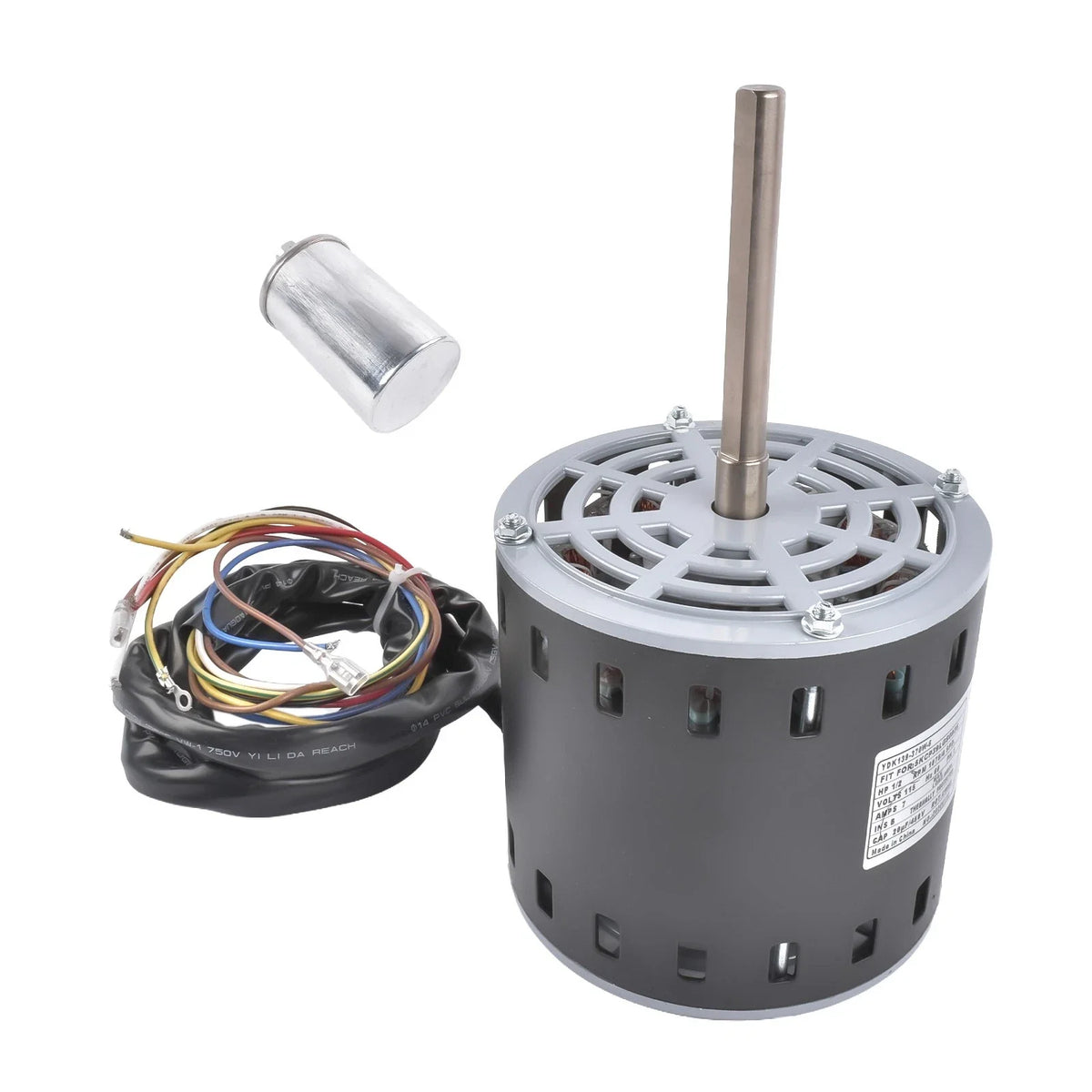 Furnace Blower Motor 5KCP39LGM301AS for GE (115V, 1/2 HP, 1075 RPM)