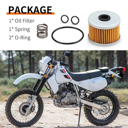 Oil Filter & Spring O-Ring for Honda XL600R XR600R (1989–2000)