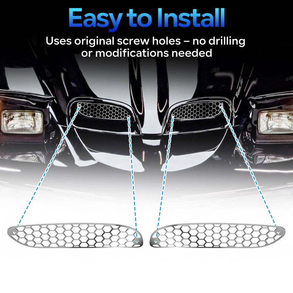 Air Hood Grille Inserts for Pontiac Firebird Trans Am WS6 (1998–2002)