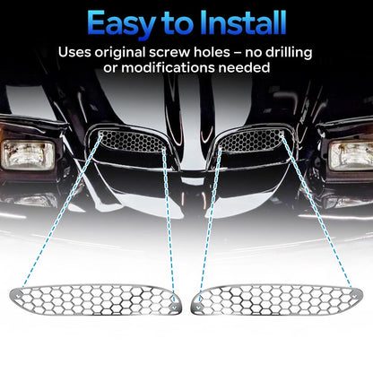 Air Hood Grille Inserts for Pontiac Firebird Trans Am WS6 (1998–2002)