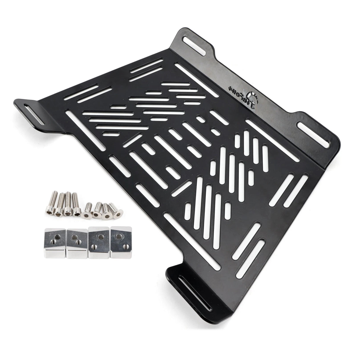Rear-Rack Enlargement Plate for Ducati Multistrada V4/Pikes Peak/Rally (2022–2025) M516-B171-BLK