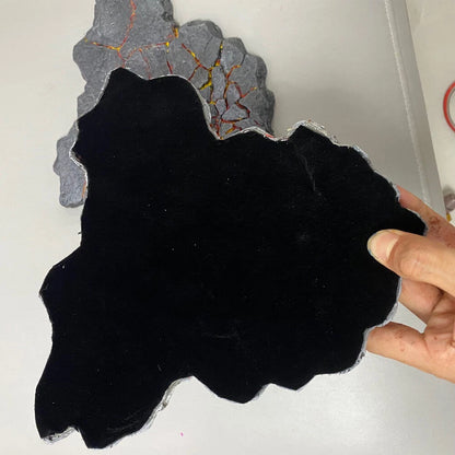 LED Light Platform Base for Anime Model Magma Crack Figure Battle Scene