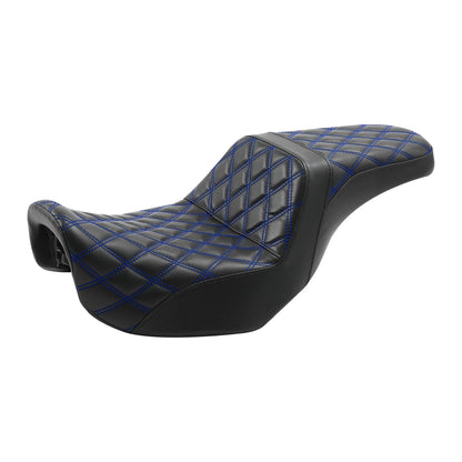 Driver Passenger Seat for Harley Dyna Switchback Wide Glide Street Bob (2006–2017)