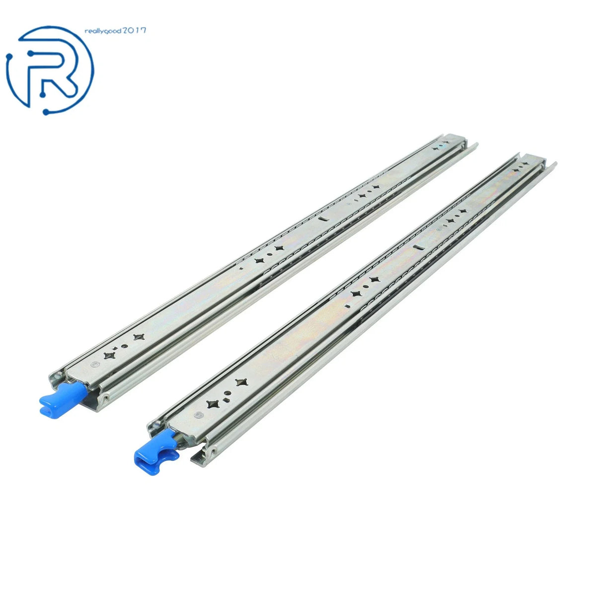 1 Pair Heavy Duty Drawer Slides for Universal Applications (28 Inch, 250 Lbs)