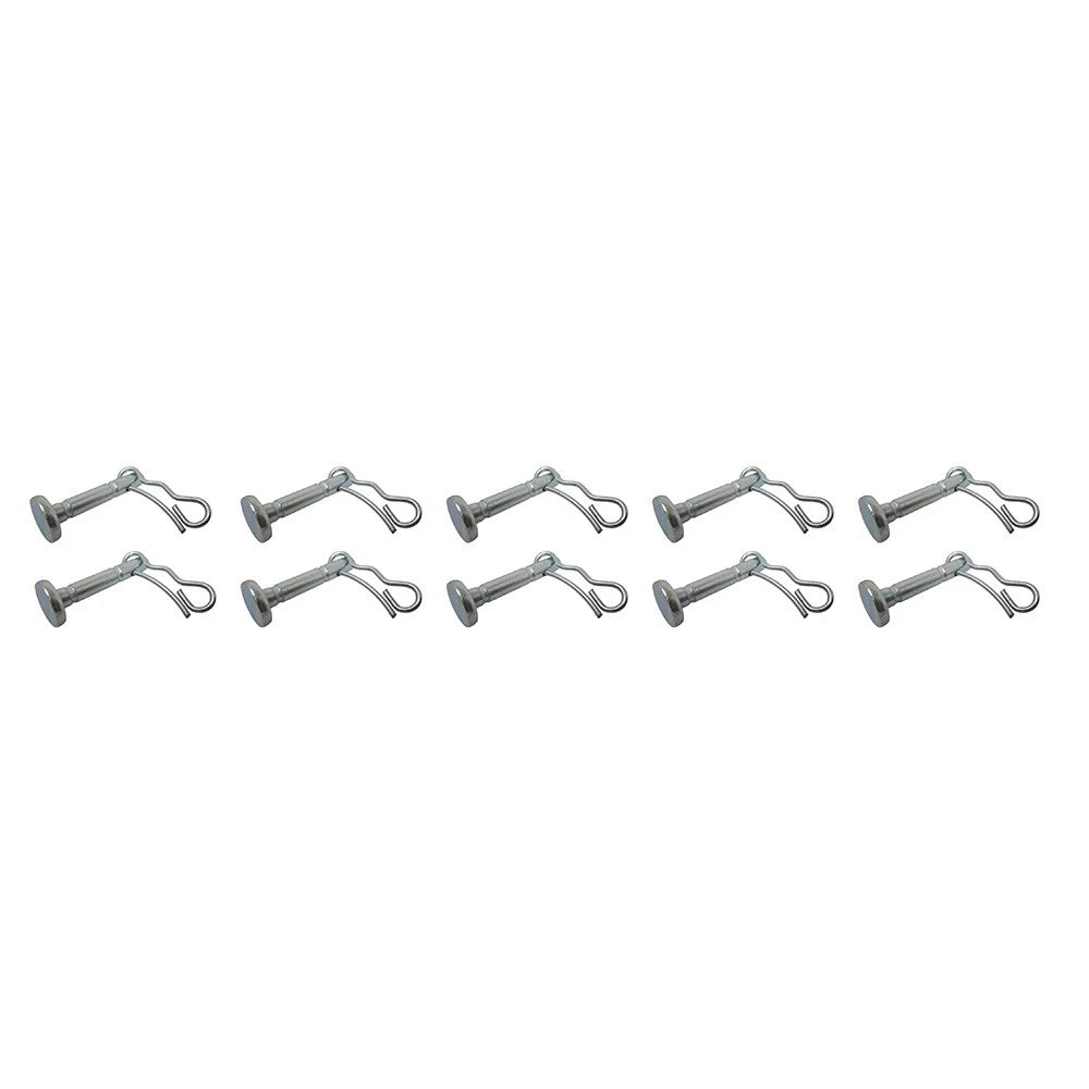 Set of 10 Shear Pin & Hair Pin for MTD Snow Blowers