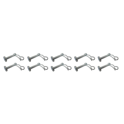 Set of 10 Shear Pin & Hair Pin for MTD Snow Blowers