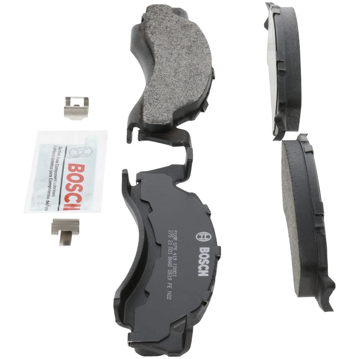 2X BP375 Brake Pad Set for Ford Bronco E-150 (1986–1993)
