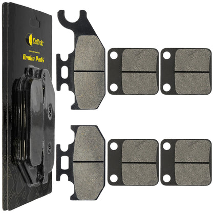 Front Rear Brake Pads for Yamaha Wolverine 450 (2006–2010) HU1326MP102LR