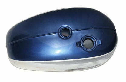 Petrol Fuel Tank with Cap for BSA Thunderbolt A65 (1960) - Blue Painted, Chrome