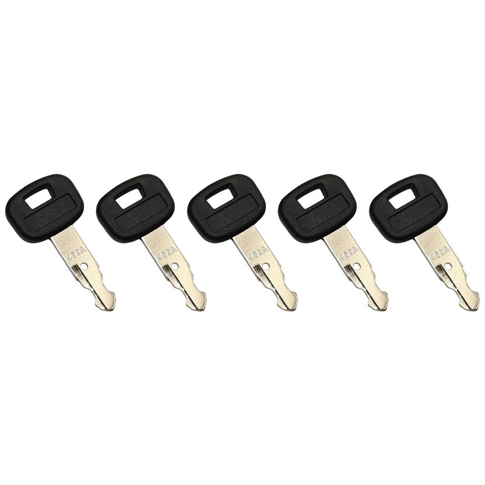 Set of 5 Ignition Keys for Kubota Mini Excavator Skid Steer