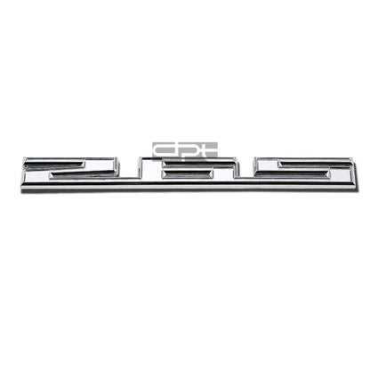 Chrome Fender Emblem Badge for GM SBC 265 4.3