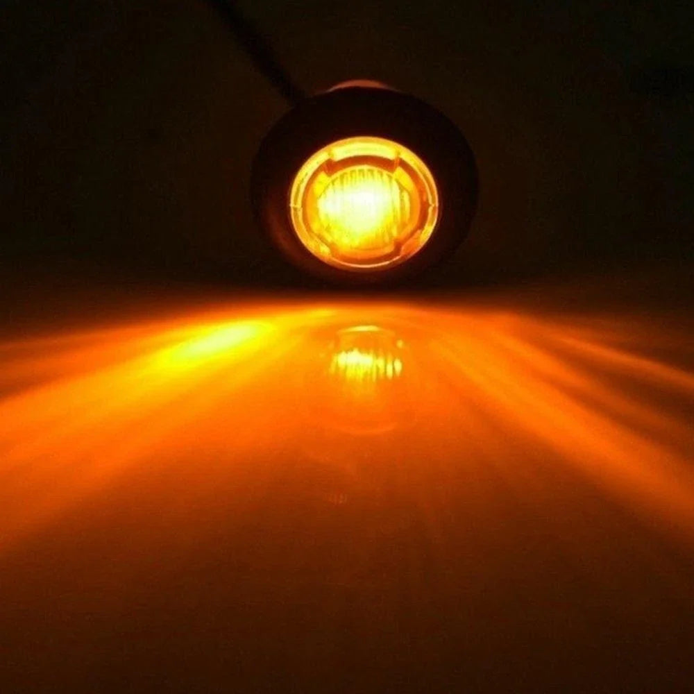 2X Amber LED Side Marker Lights for Pickup Truck Trailer (EOD)
