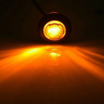 2X Amber LED Side Marker Lights for Pickup Truck Trailer (EOD)