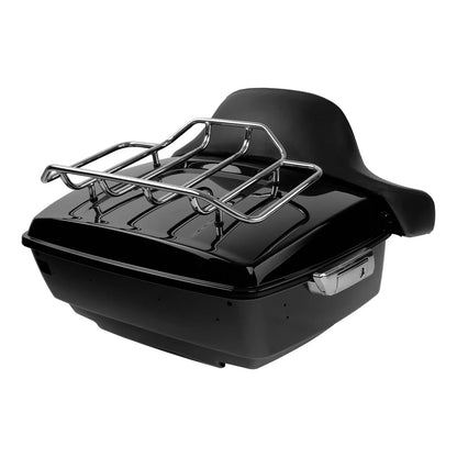 Trunk Mount Rack Backrest Pad for Harley Davidson Touring Glide (2014–2023)