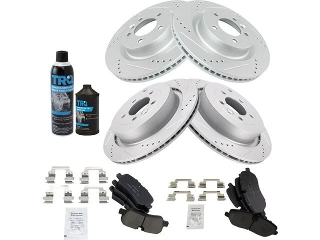 Brake Pad and Rotor Kit for Land Rover LR3 (2005–2009) 94845YGGB