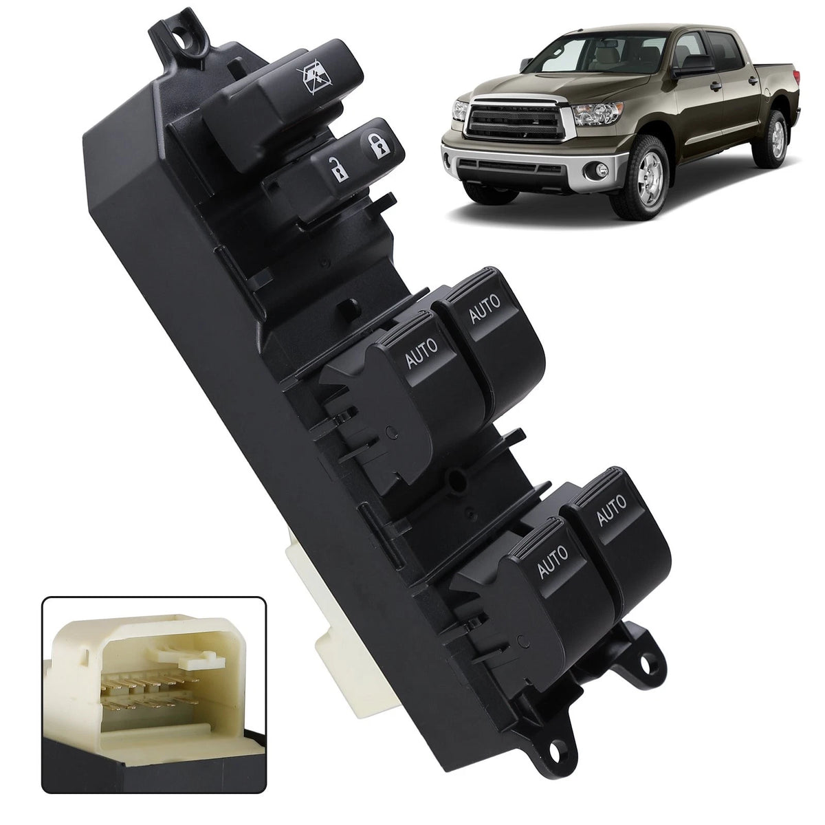 Driver Side LED Power Window Switch for Toyota Tundra (2007–2021) 84820-0R040