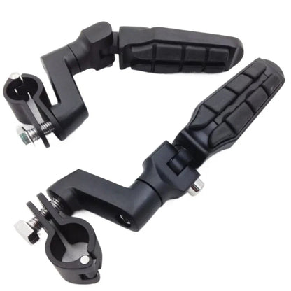Front Foot Pegs and Mount Clamps for Harley Motorcycle (All Models)