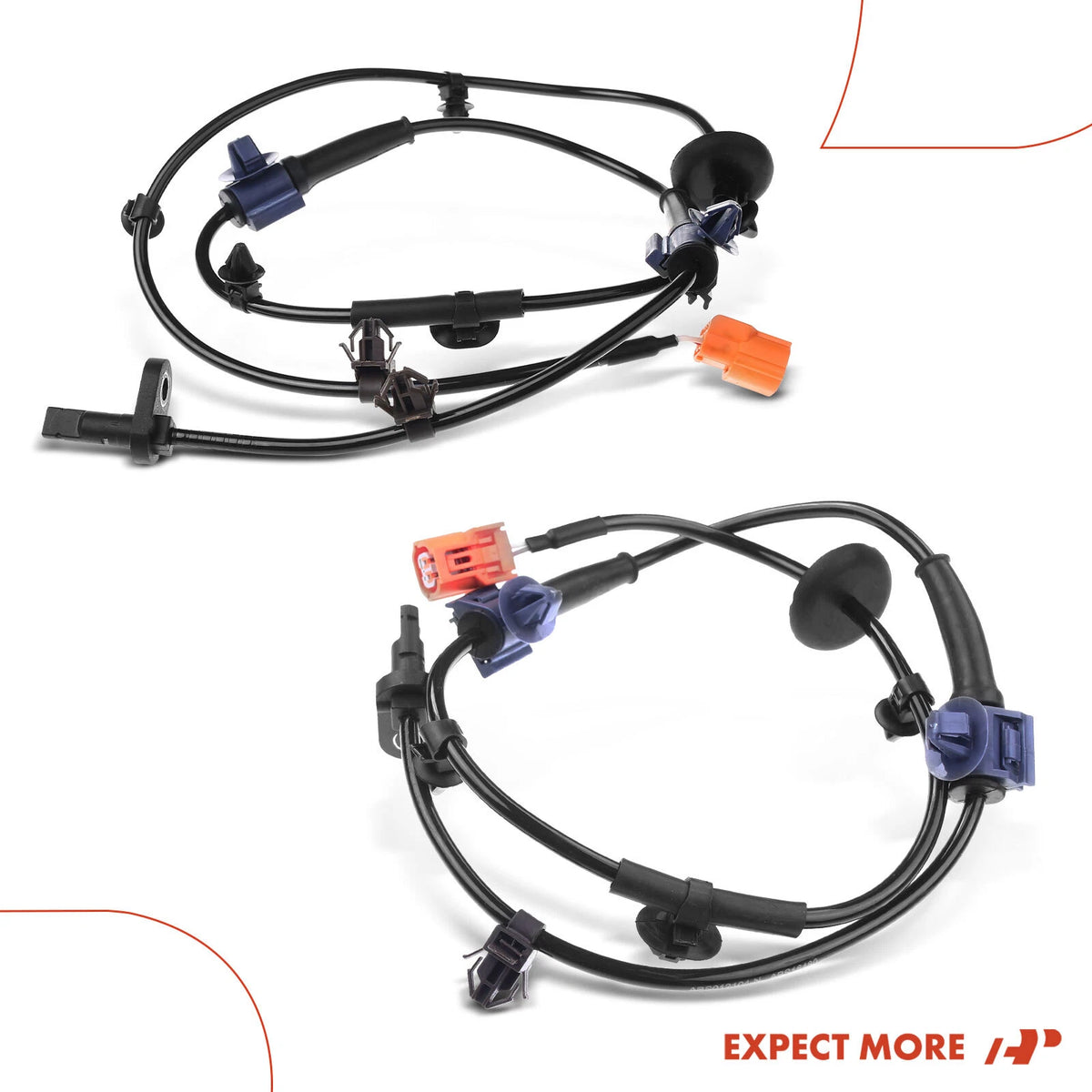 2X Front ABS Wheel Speed Sensor for Honda Fit (2007–2008) 57455-SLN-A01, ALS1648