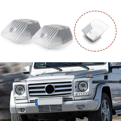 Clear Side Signal Lens for Benz G-CLASS W463 G63 G550 G500 (1980–2018)