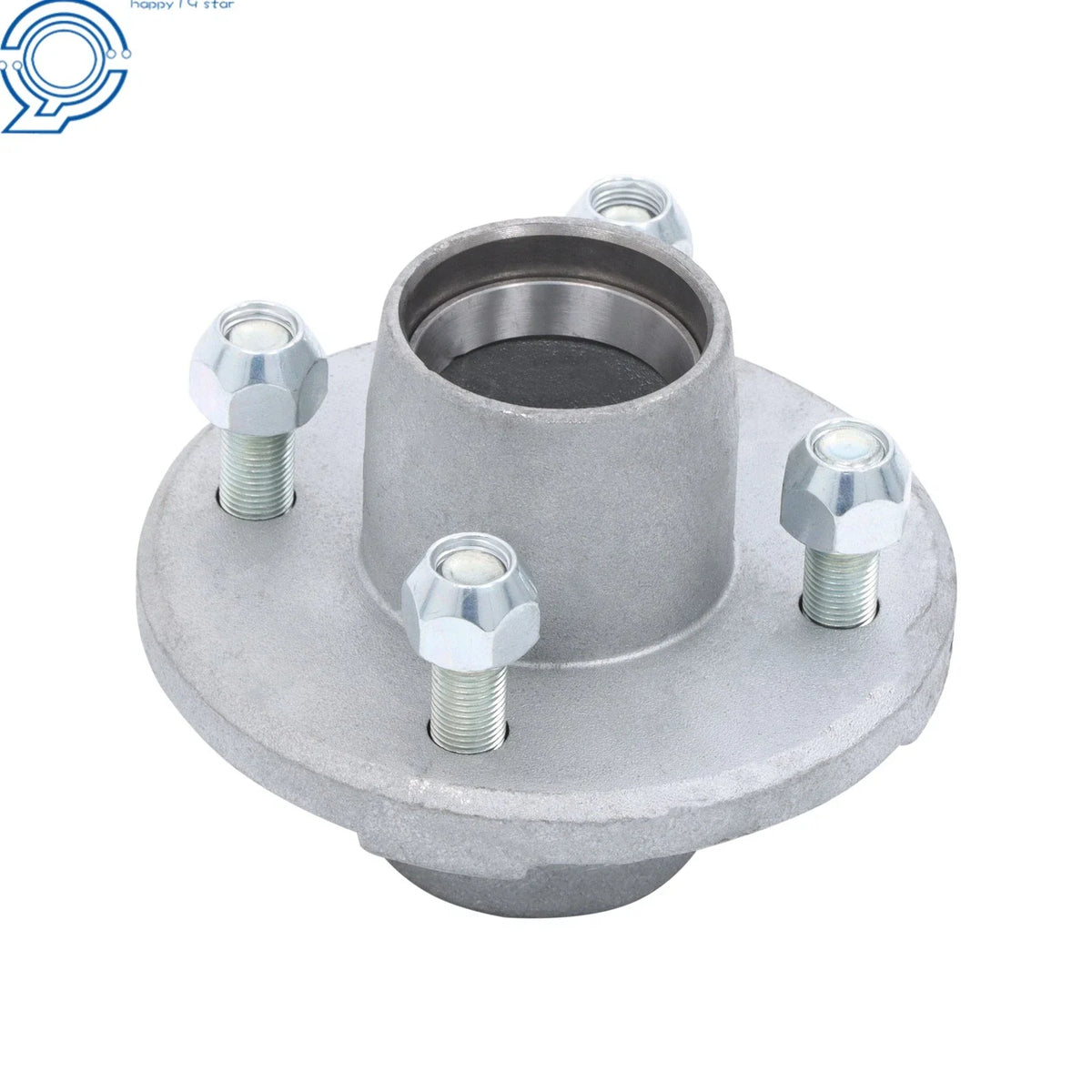 Idler Hub Kit for Boat Trailer (2000 lbs, 4 Lug, 1 1/16 Inch Bearings)