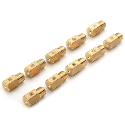 10x Carburetor Main Jet for MIKUNI VM/TM/TMX AX100 (50-90)