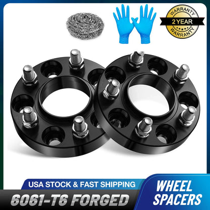 2X 1" Hubcentric Wheel Spacers for Dodge Charger Challenger Magnum (2006–2023)