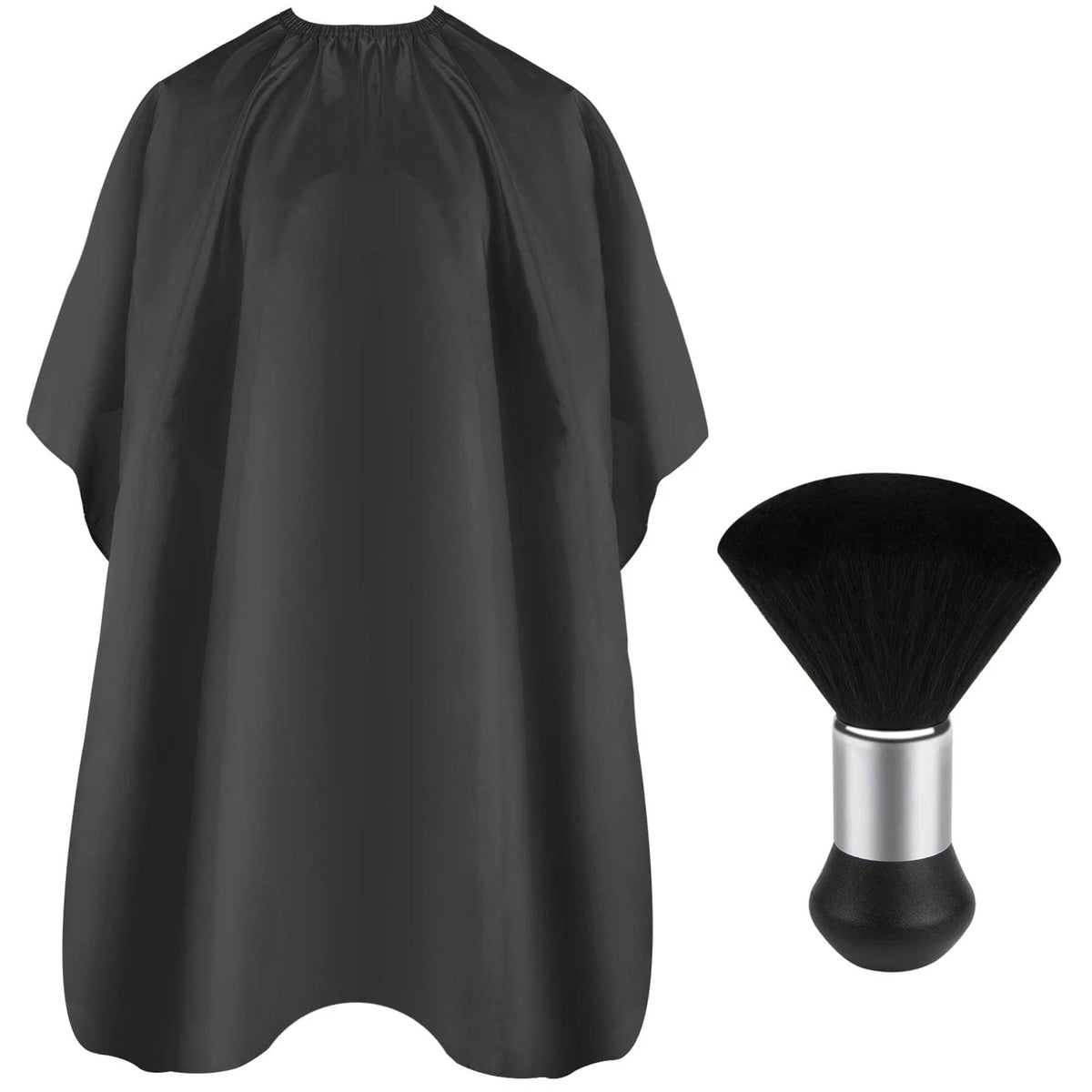 Professional Hair Cutting Cape for Universal Use (1 Count) - Black