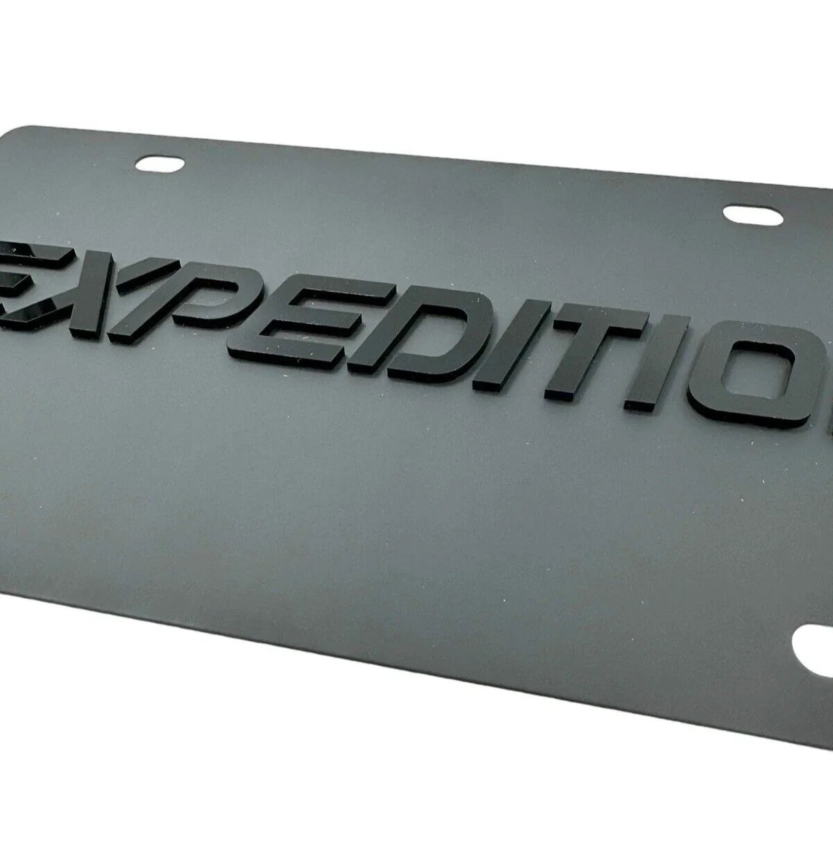 License Plate Frame Premium Black for Ford Expedition (2003–2017)