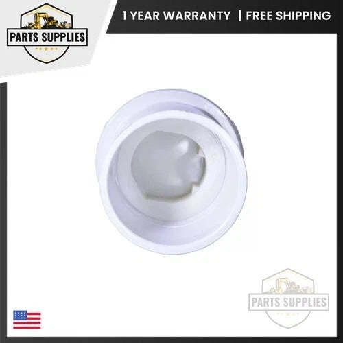 Waterway Check Valve 2" Slip Flapper 2.5-8lbs White