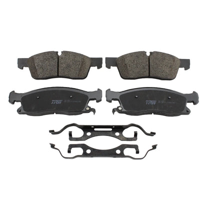 Set of 4 TRW Pro Ceramic Brake Pads for Dodge Durango, Jeep Grand Cherokee (2011–2016)
