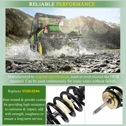 Coil-Over Shocks Front Suspension Kit for John Deere HPX Gator (2007–2021)