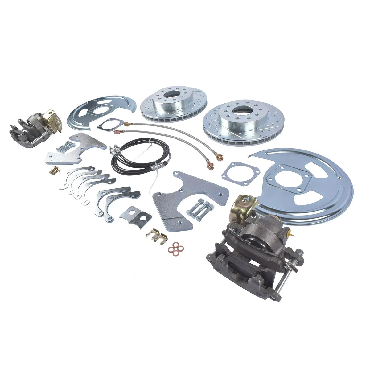 Rear Brake Disc Set for GM A F X-Body Chevy Malibu Olds 442 Buick (1964–1977)