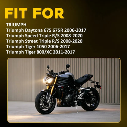 1 Pair Turn Signal Lamp for Triumph Street Triple 675R/765R/S (2008–2017) Smoke